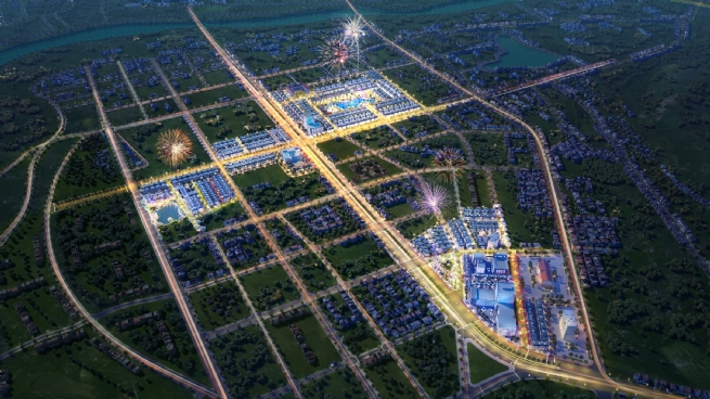 Thành phố Thái Hòa tương lai với 2 tuyến đại lộ Hùng Vương và đại lộ Lê Hồng Phong, kết nối trực tiếp với Cầu Hiếu 1 – Cầu Hiếu 2 đã hoàn thiện và Cầu Hiếu 3 mở rộng về phía Nam đi kèm với trung tâm hành chính và thương mại dịch vụ của địa phương