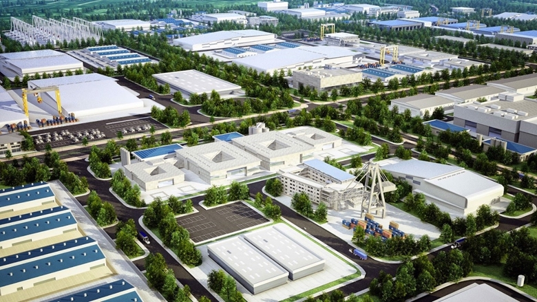 ổ hợp nghiên cứu – chế tạo phục vụ ngành sản xuất Ô tô và điện tử sẽ là điểm nhấn phát triển của thành phố Bỉm Sơn giai đoạn 2021-2025. 